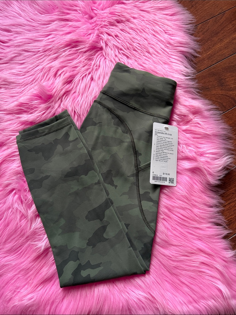 Lululemon Invigorate High-Rise Crop 23"
Heritage 365 Camo Green Twill Multi